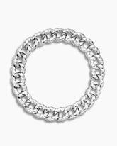 Cable Edge® Curb Chain Necklace in Sterling Silver, 23mm